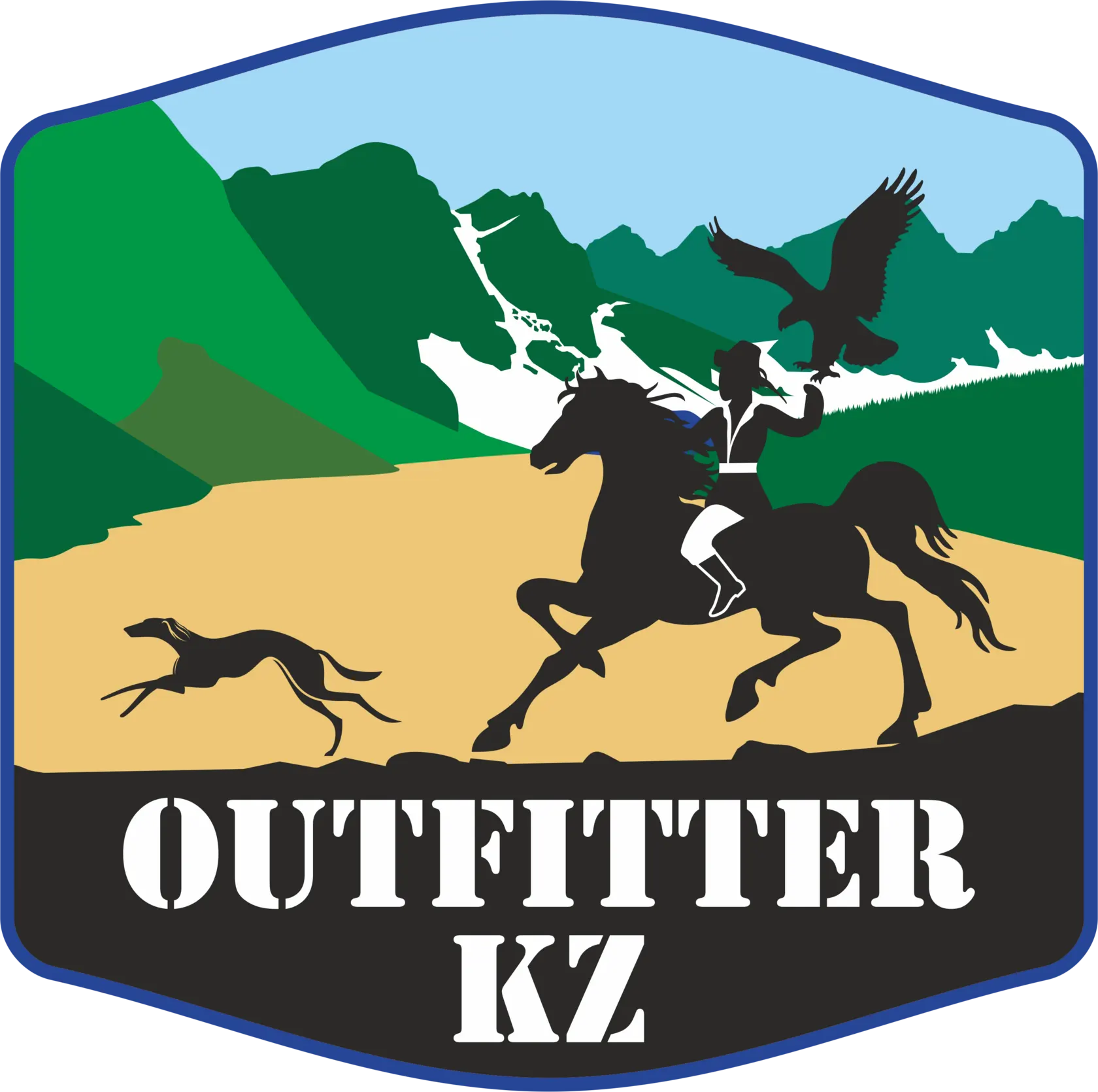 Логотип Nomad Outfitters KZ